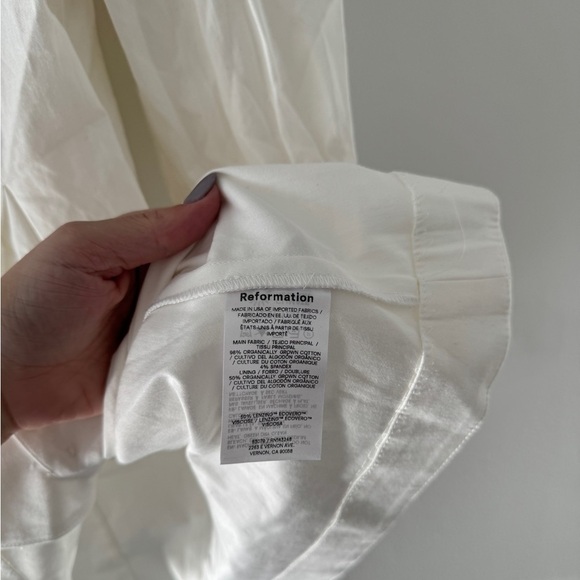 REFORMATION Lovisa White Dress - Picture 5 of 7